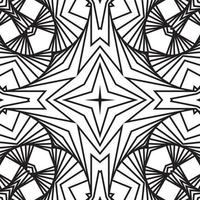 Monochrome Abstract Pattern of Wavy Stripes or Rippled 3D Relief, on a white background. Geometric shapes from the black lines. vector
