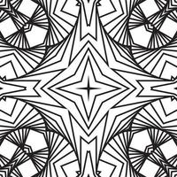 Monochrome Abstract Pattern of Wavy Stripes or Rippled 3D Relief, on a white background. Geometric shapes from the black lines. vector