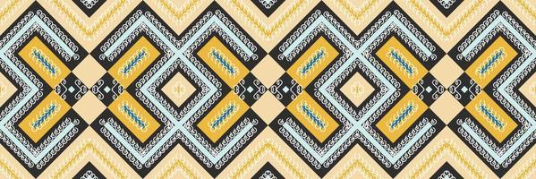 Indian ethnic design pattern. traditional pattern design It is a pattern created by combining geometric shapes. Design for print. Using in the fashion industry. vector