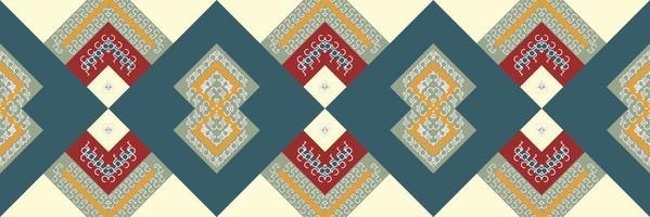 Ethnic Indian prints and patterns. Geometric ethnic pattern traditional Design It is a pattern created by combining geometric shapes. Design for print. Using in the fashion industry. vector
