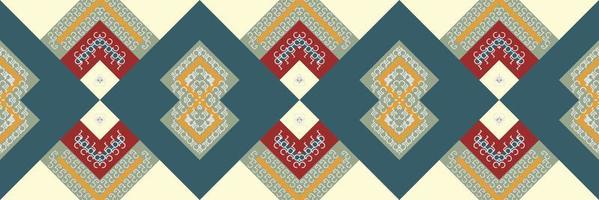 Ethnic Indian prints and patterns. Geometric ethnic pattern traditional Design It is a pattern created by combining geometric shapes. Design for print. Using in the fashion industry. vector