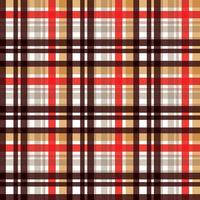 tartan pattern fabric vector design is made with alternating bands of coloured pre-dyed threads woven as both warp and weft at right angles to each other.