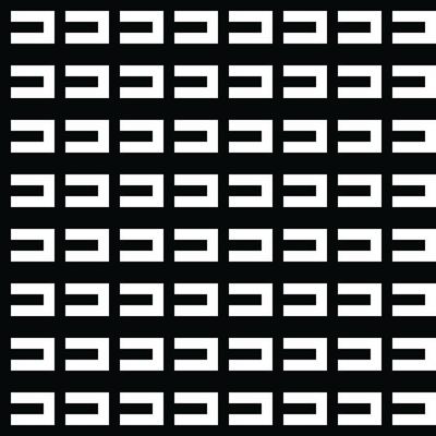 Abstract Monochrome Minimalist vector seamless texture. Minimalist geometric background. Monochrome repeating pattern with broken lines.