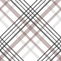 plaids pattern seamless textile is made with alternating bands of coloured pre dyed threads woven as both warp and weft at right angles to each other. vector