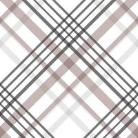 plaids pattern seamless textile is made with alternating bands of coloured pre dyed threads woven as both warp and weft at right angles to each other. vector