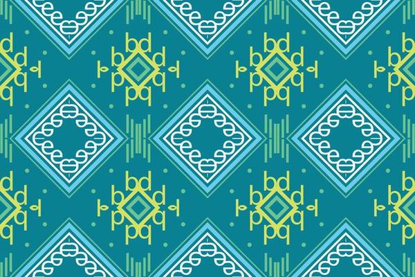 Ikat Seamless Pattern  ikat stripes batik textile seamless pattern digital vector design for Print saree Kurti Borneo Fabric border brush symbols swatches cotton