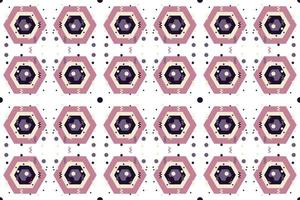Cover book geometric shapes seamless pattern It consists of a polyhedron such as a circle square triangle Used in the textile industry, fabric pattern, paper, wallpaper, book cover vector