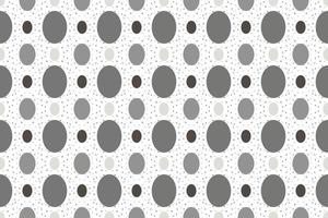 Modern geometry shapes vector seamless pattern It consists of a polyhedron such as a circle square triangle Used in the textile industry, fabric pattern, paper, wallpaper, book cover