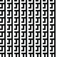 Modern geometric background. Abstract Monochrome Vector seamless pattern. Modern stylish abstract texture. Repeating geometric tiles from striped elements
