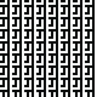 Modern geometric background. Abstract Monochrome Vector seamless pattern. Modern stylish abstract texture. Repeating geometric tiles from striped elements