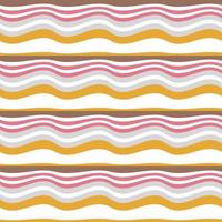 Retro chevron pattern digital art print summer party backdrop design vector