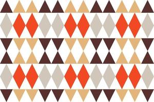 Abstract geometrical shapes seamless pattern It consists of a polyhedron such as a circle square triangle Used in the textile industry, fabric pattern, paper, wallpaper, book cover vector