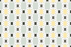 Very Beautiful geometry shapes seamless pattern It consists of a polyhedron such as a circle square triangle Used in the textile industry, fabric pattern, paper, wallpaper, book cover vector