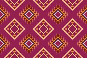 Ethnic Aztec Ikat Seamless Pattern Textile ikat fabric seamless pattern digital vector design for Print saree Kurti Borneo Fabric Aztec brush symbols swatches stylish