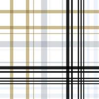 check buffalo plaid pattern fabric design texture is made with alternating bands of coloured pre dyed threads woven as both warp and weft at right angles to each other. vector