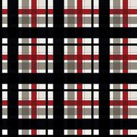 tartan pattern fashion design texture is made with alternating bands of coloured pre-dyed threads woven as both warp and weft at right angles to each other. vector