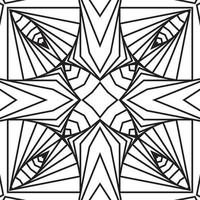 3D Geometric Halftone Abstract pattern for Fabric and textile, Abstract dynamical crumpled texture. 3D pattern. The illusion of movement pattern. vector