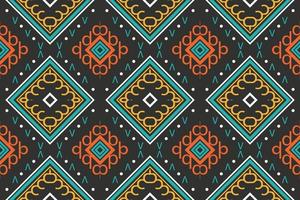 patrón sin costuras ikat rayas ikat batik textil patrón sin costuras diseño de vector digital para imprimir saree kurti borde de tela símbolos de pincel muestras ropa de fiesta