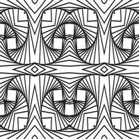 Monochrome 3D waves relief surface. on a white background. Geometric shapes from the black lines. vector