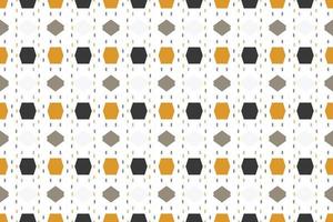 Modern geometric shapes seamless pattern It consists of a polyhedron such as a circle square triangle Used in the textile industry, fabric pattern, paper, wallpaper, book cover vector