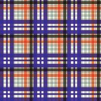 check tartan pattern seamless textile is woven in a simple twill, two over two under the warp, advancing one thread at each pass. vector