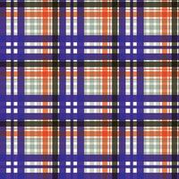 check tartan pattern seamless textile is woven in a simple twill, two over two under the warp, advancing one thread at each pass. vector