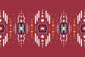 ikat patrón sin costuras ikat triángulo batik textil patrón sin costuras diseño de vector digital para imprimir sari kurti borde de tela símbolos de pincel muestras diseñador