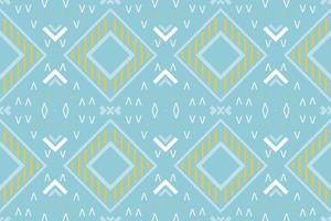 Simple ethnic design in the Philippines. Traditional ethnic patterns vectors It is a pattern created by combining geometric shapes. Design for print. Using in the fashion industry.