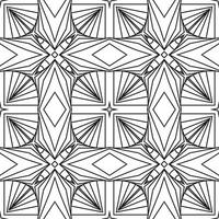 Monochrome 3D wireframe geometric shapes on a white background. Geometric shapes from the black lines. vector