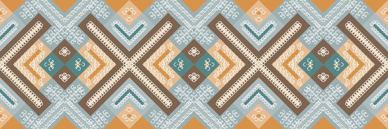 Ethnic pattern of the Philippines. traditional pattern African art It is a pattern created by combining geometric shapes. Design for print. Using in the fashion industry.