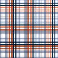 buffalo plaid pattern fabric design texture is made with alternating bands of coloured pre-dyed threads woven as both warp and weft at right angles to each other. vector