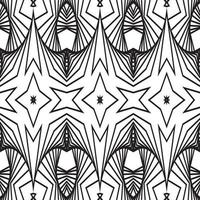 Monochrome Wavy 3D lines abstract seamless pattern. Abstract dynamical crumpled texture. 3D pattern. The illusion of movement pattern. vector
