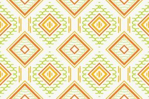 Simple ethnic design drawing. Traditional ethnic patterns vectors It is a pattern created by combining geometric shapes. Design for print. Using in the fashion industry.