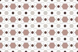 Abstract geometric shapes seamless pattern It consists of a polyhedron such as a circle square triangle Used in the textile industry, fabric pattern, paper, wallpaper, book cover vector