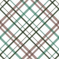 patrón de cuadros textil sin costuras los bloques de color resultantes se repiten vertical y horizontalmente en un patrón distintivo de cuadrados y líneas conocido como conjunto. el tartán a menudo se llama plaid vector