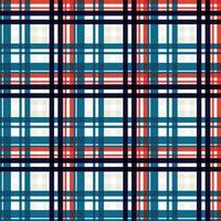 buffalo plaid pattern seamless texture is made with alternating bands of coloured pre-dyed threads woven as both warp and weft at right angles to each other. vector