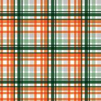 plaid pattern seamless textile is woven in a simple twill, two over two under the warp, advancing one thread at each pass. vector