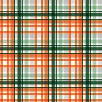 plaid pattern seamless textile is woven in a simple twill, two over two under the warp, advancing one thread at each pass. vector