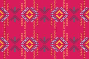 Ethnic pattern background. traditional patterned old saree dress design It is a pattern created by combining geometric shapes. Design for print. Using in the fashion industry. vector