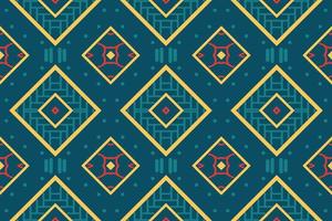 Ethnic pattern Philippine textile. traditional patterned vector It is a pattern created by combining geometric shapes. Design for print. Using in the fashion industry.
