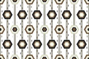 Style Modern geometry shapes vector seamless pattern It consists of a polyhedron such as a circle square triangle Used in the textile industry, fabric pattern, paper, wallpaper, book cover