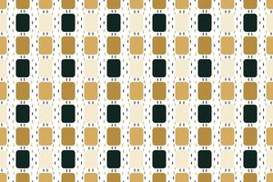 Simple geometry shapes vector seamless pattern It consists of a polyhedron such as a circle square triangle Used in the textile industry, fabric pattern, paper, wallpaper, book cover