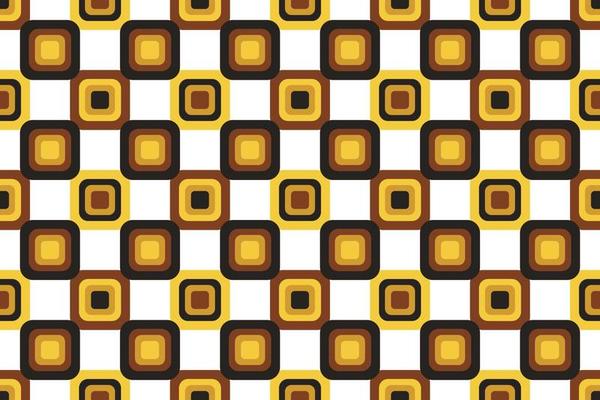 Mosaic Modern geometry shapes seamless pattern It consists of a polyhedron such as a circle square triangle Used in the textile industry, fabric pattern, paper, wallpaper, book cover