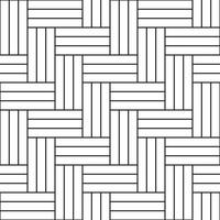 patrón de espiga de chevron con líneas de rayas dibujadas a mano, patrón de espiga vector