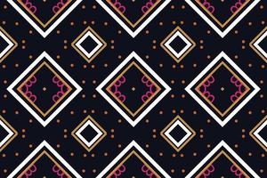 Simple ethnic design. Traditional ethnic patterns vectors It is a pattern created by combining geometric shapes. Design for print. Using in the fashion industry.