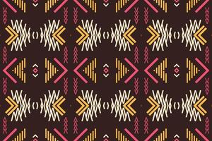 Ethnic pattern vector. traditional patterned vector It is a pattern created by combining geometric shapes. Design for print. Using in the fashion industry.