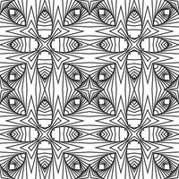 3D Curvature. Pop art design monochrome seamless pattern Vector Twisted Curved Stripe Modern Trendy Illustration of black white background. pattern,