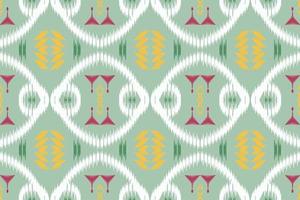 batiktextile ikat triángulo de patrones sin fisuras diseño vectorial digital para imprimir saree kurti borneo borde de tela símbolos de pincel muestras con estilo vector