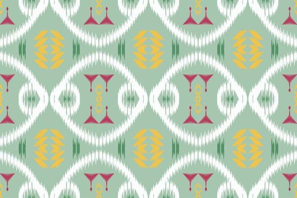 BatikTextile ikat triangle seamless pattern digital vector design for Print saree Kurti Borneo Fabric border brush symbols swatches stylish