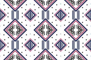 Ethnic pattern Philippine textile. It is a pattern created by combining geometric shapes. Design for print. Using in the fashion industry. vector
